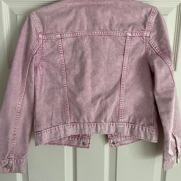 Gap Youth Large Pink Denim Jacket - Picture 2 of 3